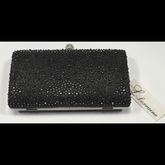 L Lorraine Handbags - L Lorraine Rock Candy Minaudiere Evening Clutch